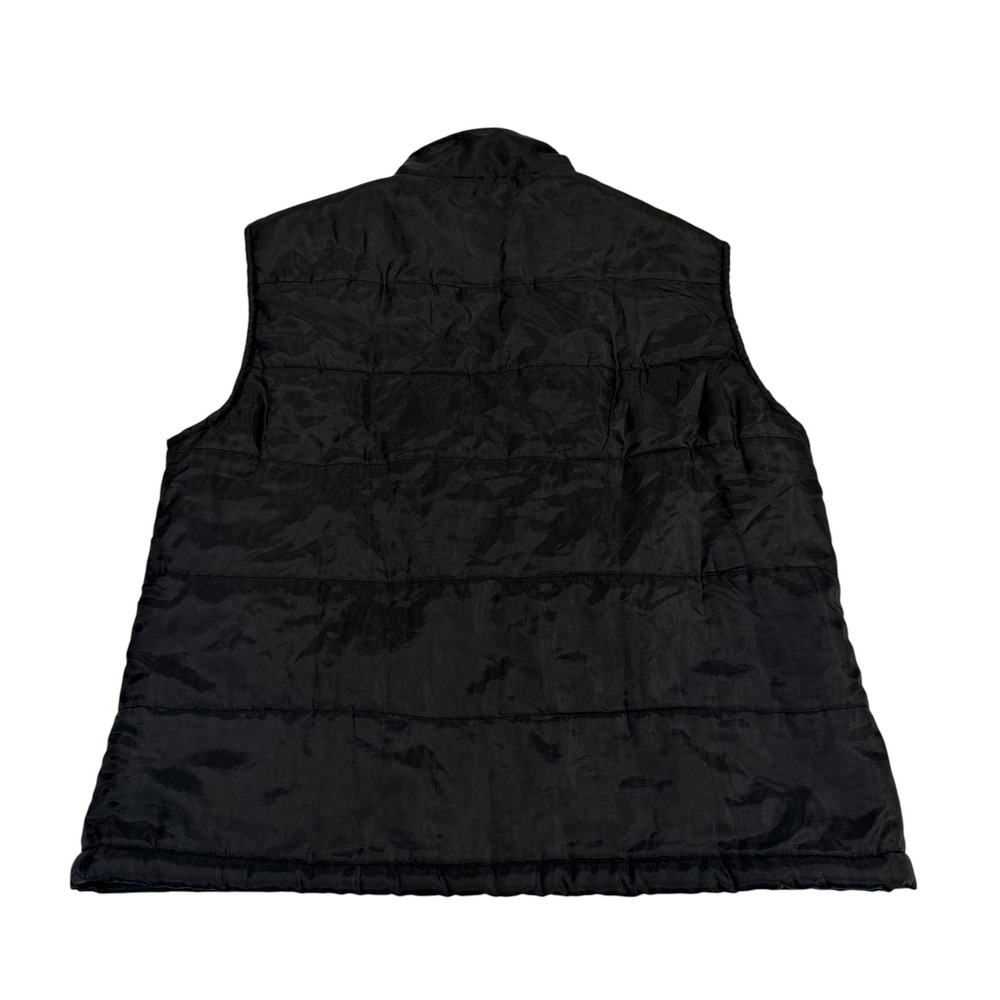 Baltimore Orioles MLB Puffer Vest Mens Medium Black Full Zip The Elevin Group - Picture 2 of 7